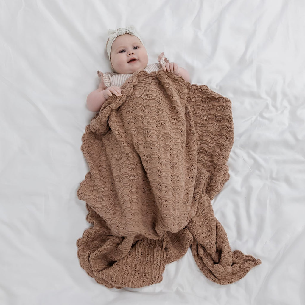 Harper Baby Blanket (Available in 3 Colours)