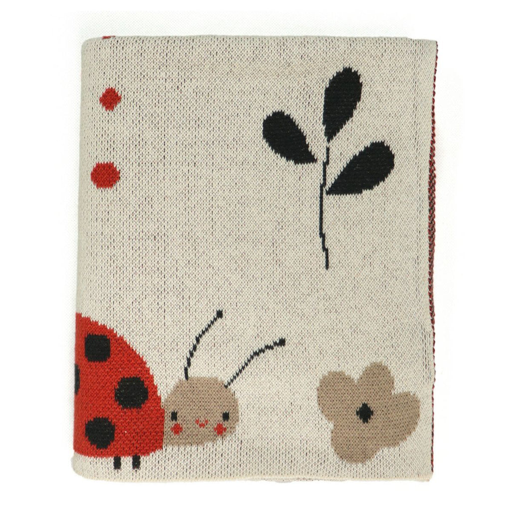 Lily Ladybird Baby Blanket