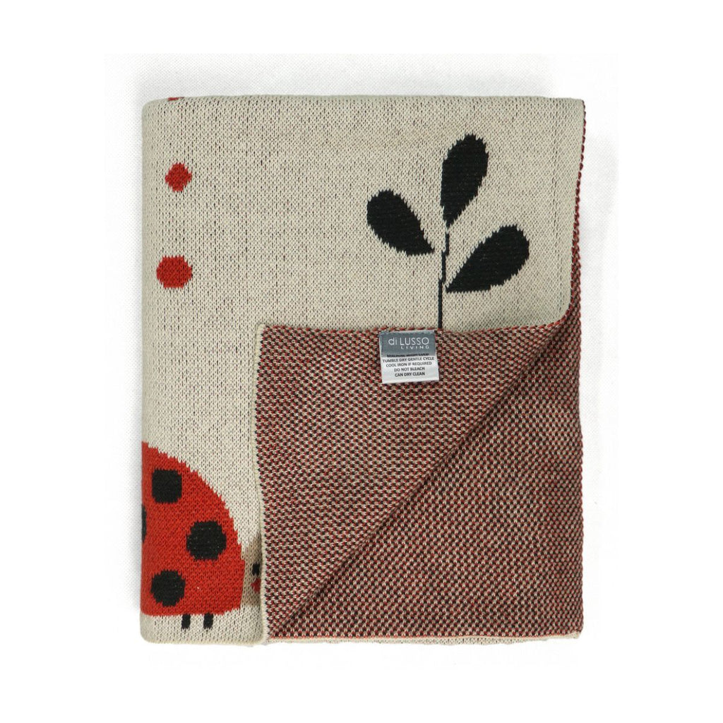 Lily Ladybird Baby Blanket