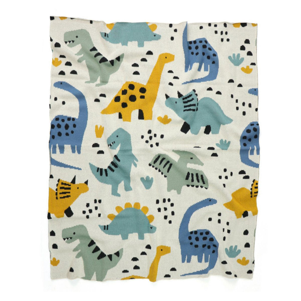 Dean Dinosaurs Baby Blanket