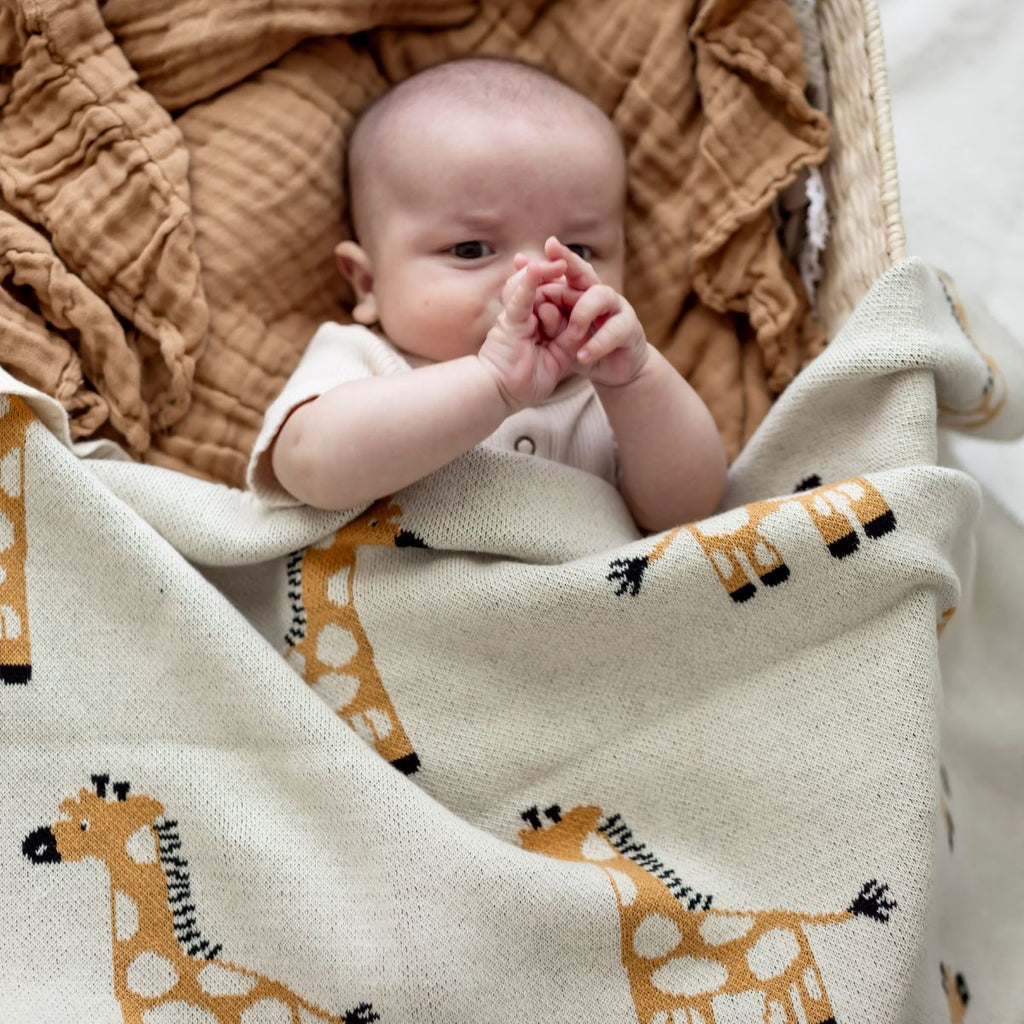 Gerry Giraffe Baby Blanket
