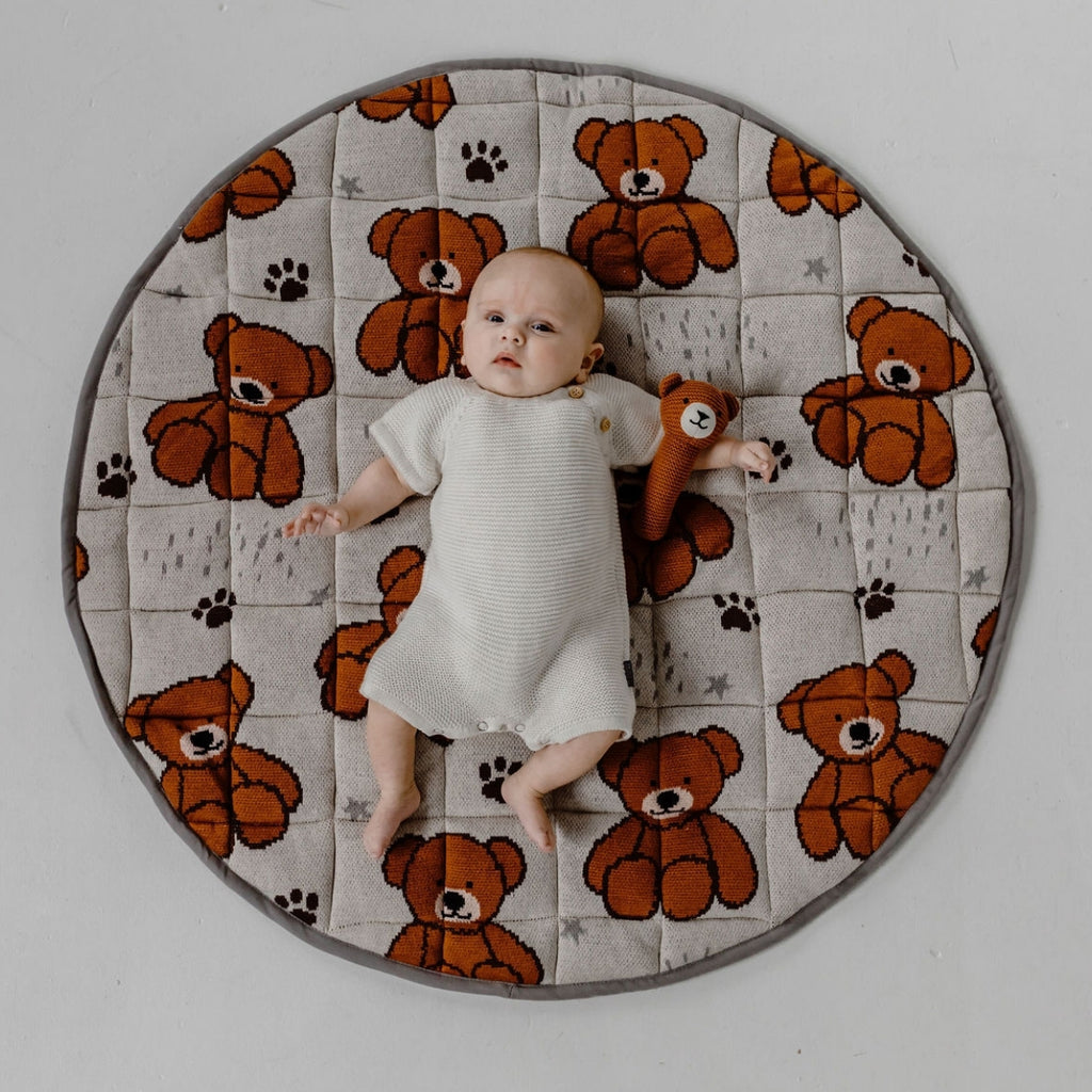 Toby Bear Baby Playmat
