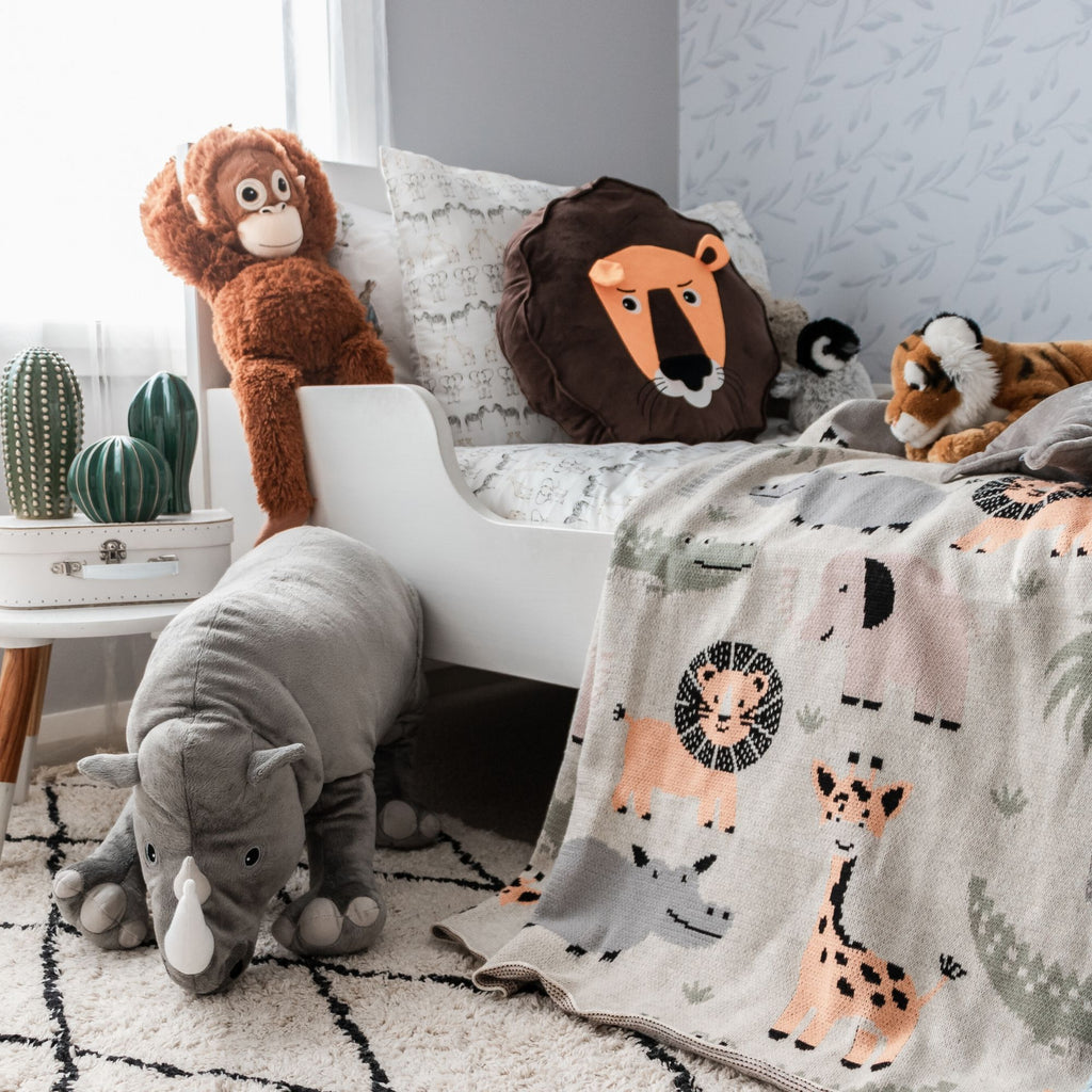 Jungle Safari Baby Blanket