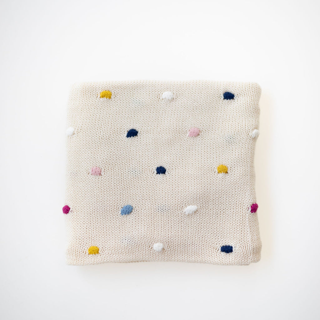 Confetti Baby Blanket - Natural